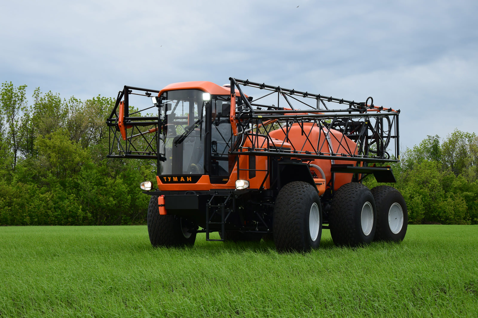 Машина в транспортном положении